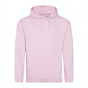 AWDis JH001 - COLLEGE HOODIE Baby Pink