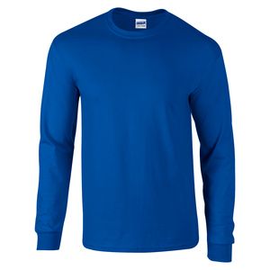 Gildan GD014 - Ultra Cotton™ adult long sleeve t-shirt Royal blue