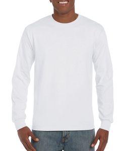 Gildan GD014 - Ultra Cotton™ adult long sleeve t-shirt White