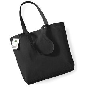 Westford Mill WM180 - Organic cotton shopper Black