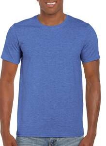 Gildan GI6400 - Softstyle Mens' T-Shirt Heather Royal