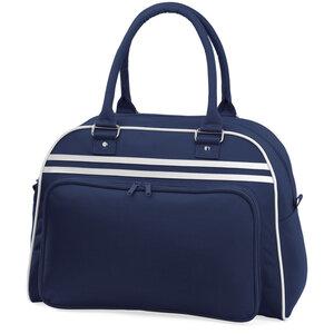 BagBase BG750 - Retro Bowling Bag French Navy/White