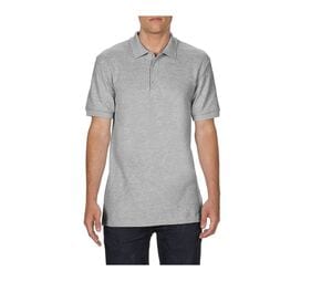 Gildan GN858 - Premium Cotton Double Piqué Polo Sport Grey