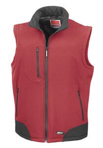 Result RS123 - Soft Shell Bodywarmer Red/Black