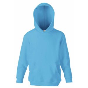 Fruit of the Loom SC371 - Kids Hooded Sweat (62-034-0) Azure Blue