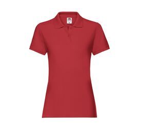 Fruit of the Loom SC386 - Polo Premium Femme Red