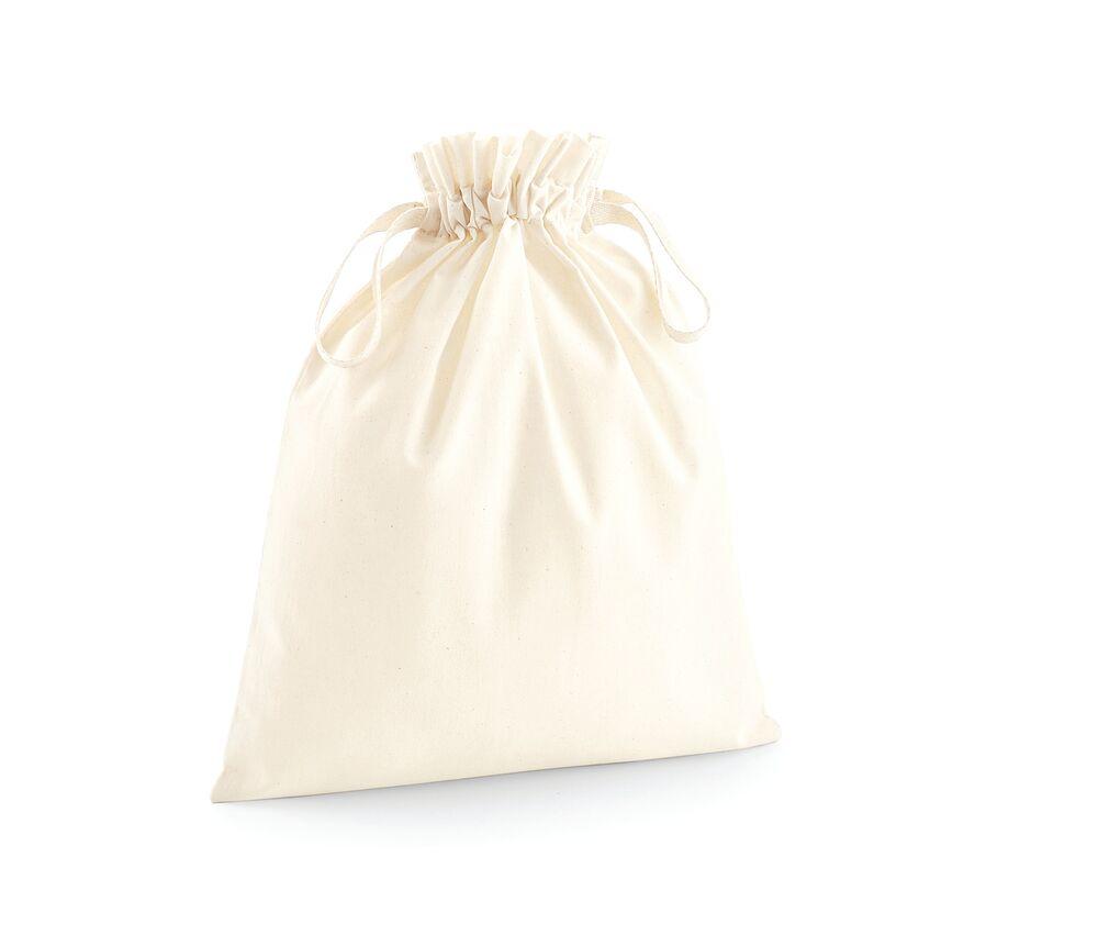 Westford mill WM118 - Organic Cotton Draw Cord Bag