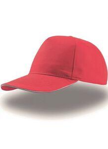 Atlantis AT004 - Start Five Sandwich Cap Red/White