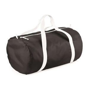 BagBase BG150 - Packaway Barrel Bag Black/White