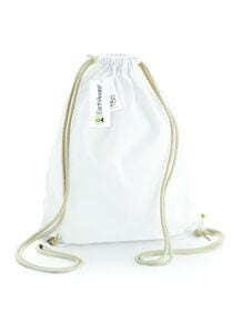 Westford Mill WM810 - EarthAware™ organic gymsac White