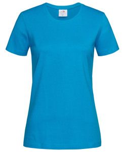 Stedman STE2600 - T-shirt Crewneck Classic-T SS for women Stedman Ocean Blue