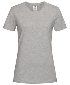Stedman STE2620 - Organic  T-shirt Crewneck Classic-T for women Grey Heather