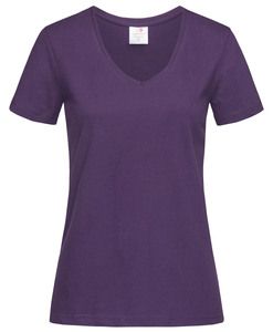 Stedman STE2700 - T-shirt V-Neck Classic-T SS for women Stedman Deep Berry