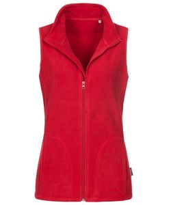 Stedman STE5110 - Polar Fleece Vest for women Stedman - Active Scarlet Red