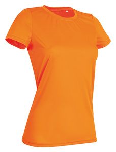 Stedman STE8100 - T-shirt Interlock Active-Dry SS for her Cyber Orange