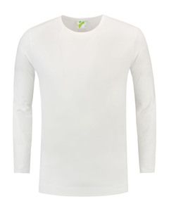 Lemon & Soda LEM1265 - T-shirt Crewneck cot/elast LS for him White