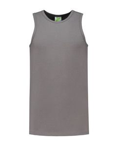 Lemon & Soda LEM1275 - Tanktop cot/elast for him Pearl Grey