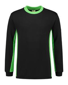 Lemon & Soda LEM4750 - Sweater Workwear Black/Lime