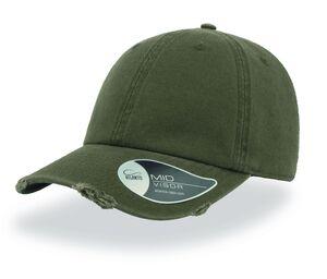 Atlantis AT143 - Dad Hat Destroyed Olive Green