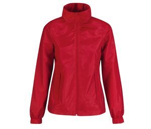 B&C BC601F - Coupe-vent femme doublé tricot Red