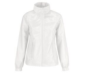 B&C BC601F - Coupe-vent femme doublé tricot White