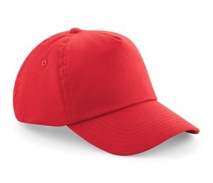 Beechfield BF10B - Junior Original 5 Panel Cap Bright Red