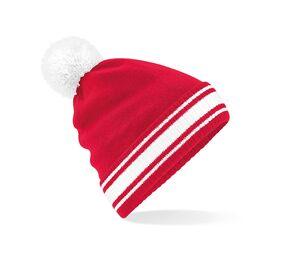 Beechfield BF472 - Beanie Classic Red / White