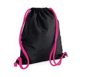 Bag Base BG110 - Premium Gymsac Black / Fuchsia