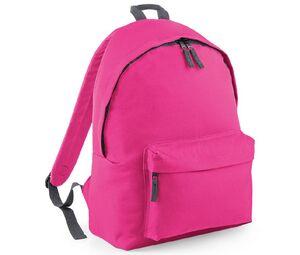Bag Base BG125J - Modern children's backpack Fuchsia/ Graphite Grey