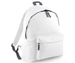 Bag Base BG125J - Modern children's backpack White/ Graphite Grey