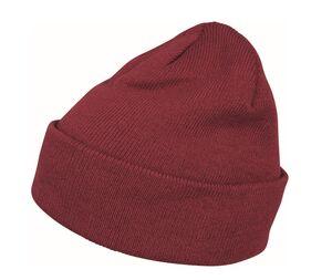 Build Your Brand BY001 - Cap Burgundy