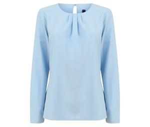 Henbury HY598 - Womens Long Sleeve Blouse