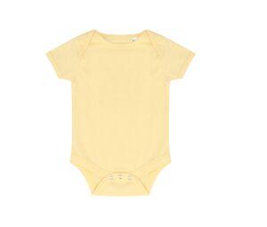 Larkwood LW500 - Short Sleeved Bodysuit Pale Yellow