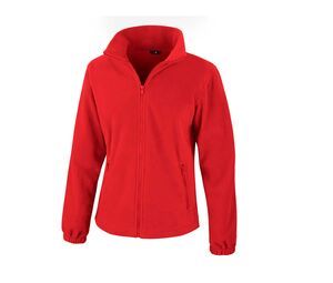 RESULT RS220F - Polaire grand zip Essentiel femme Red