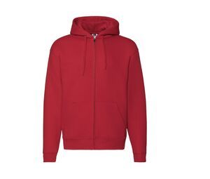 Fruit of the Loom SC274 - Zip Hooded Sweat (62-034-0) Red