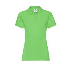 Fruit of the Loom SC386 - Polo Premium Femme Lime