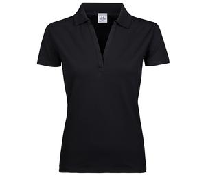 Tee Jays TJ1409 - Womens luxury V-neck stretch polo