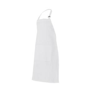 VELILLA V4203 - APRON WITH POCKET White