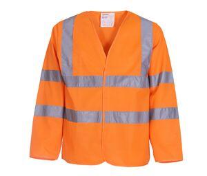 Yoko YK200 - Long sleeves safety jacket Hi Vis Orange