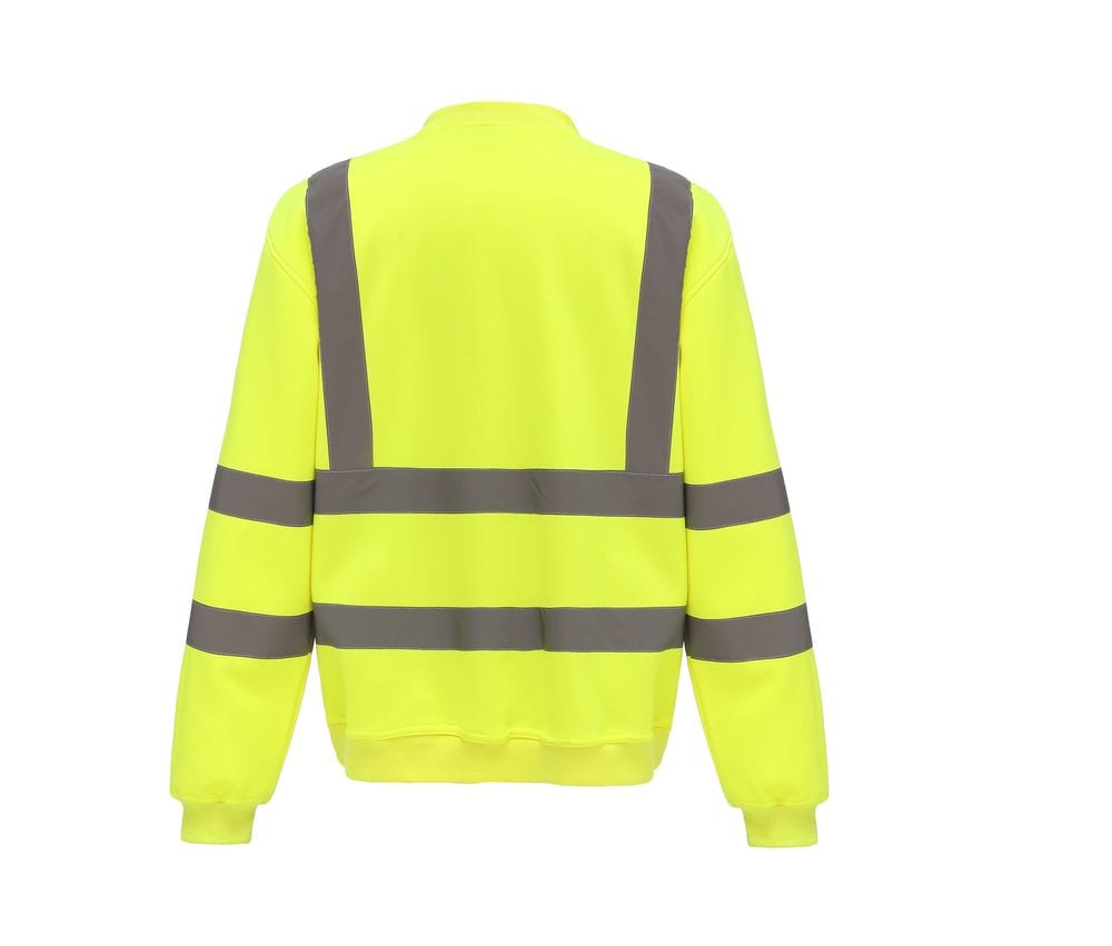 Yoko YK510 - High visibility round neck sweatshirt