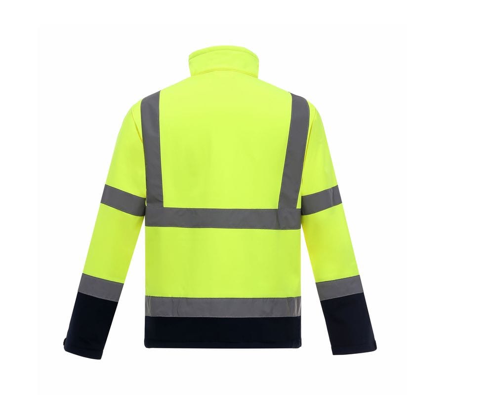 Yoko YKK09 - High Visibility Softshell Jacket