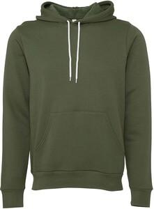 Bella+Canvas BE3719 - UNISEX PULLOVER POLYCOTTON FLEECE HOODIE Military Green