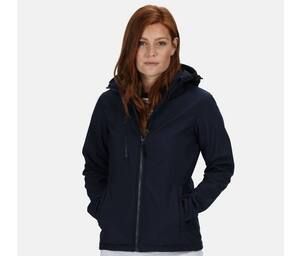 REGATTA RGA702 - Veste Softshell femme à capuche French Blue/Navy