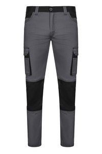 Velilla 103031S - BICOLOR STRETCH PANTS Grey/Black