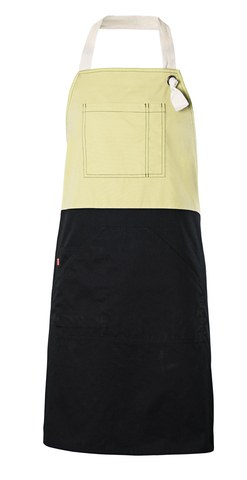 Velilla 404210B - TWO-TONE BIB APRON