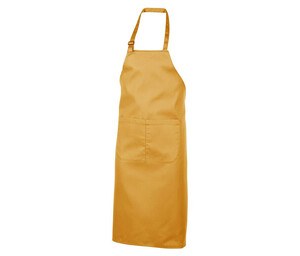 NEWGEN TB201 - Cotton bib apron with pocket Mustard