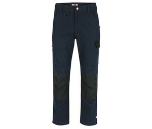 HEROCK HK015 - Multipocket workwear trousers Navy Blue/Black
