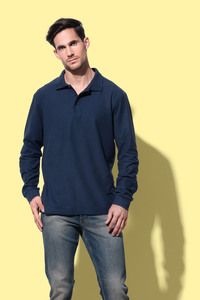 Stedman STE3400 - Polo LS for men Stedman